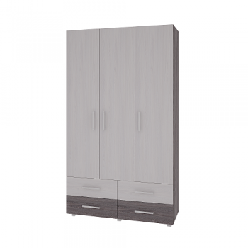 Шкаф 3-х дверный  с ящиками из модульной серии Орион